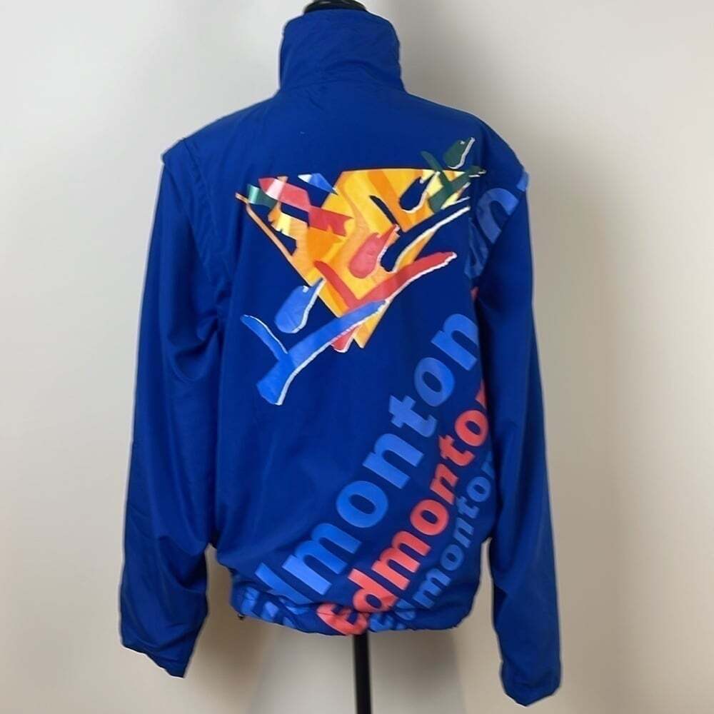 2001 Edmonton Alberta World Championships Volunteer 2 in 1 Windbreaker Jacket